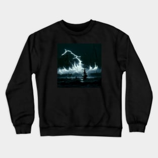 Of Storms and Waves Crewneck Sweatshirt